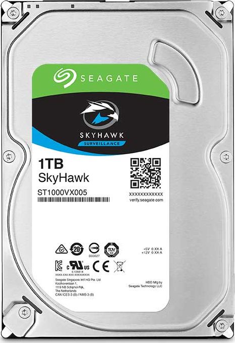 Внатрешен цврст диск Сигејт СкајХок, 1TB, 3.5\", САТА 6Gb/s
