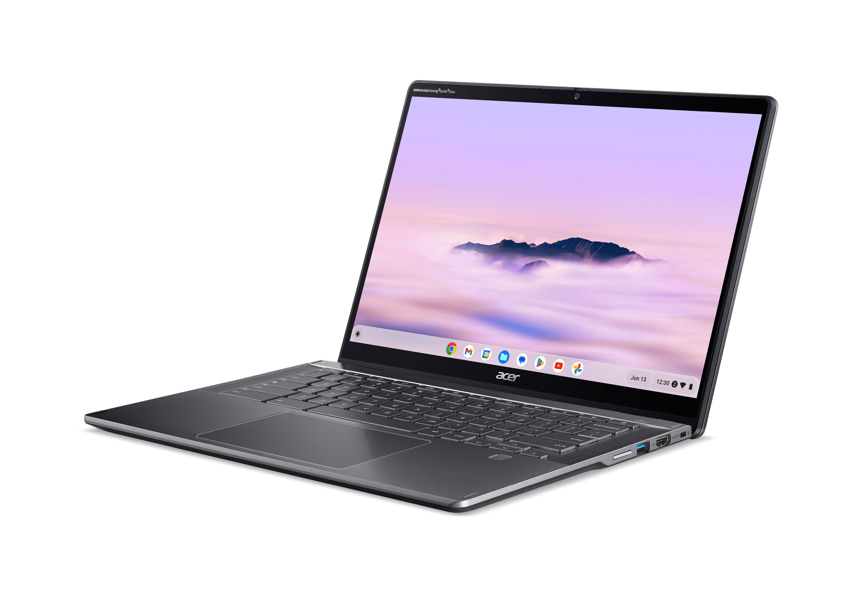 Laptop Acer Chromebook Plus Spin 514, Core 3 100U, 14", 8GB RAM, 256GB SSD, i hirtë