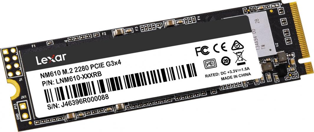 Disk SSD Lexar NM610, 1TB, M.2 2280 PCI-E x4 Gen3 NVMe