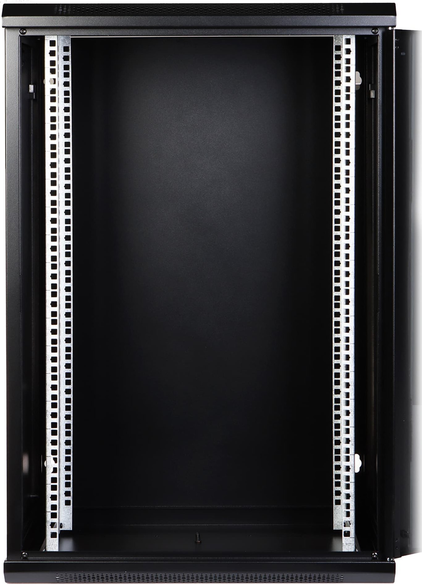 Kabinet rack muri Eprado R19 18U, 19", metalik, i zi