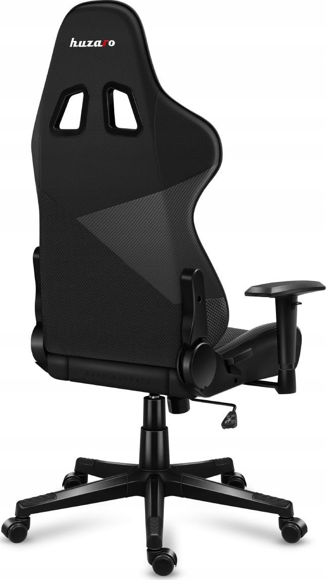 Karrige gaming Huzaro Force 6.2 Carbon, mekanizëm i rregullueshëm, deri 130kg, e zezë