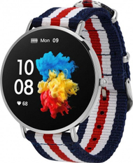 Smartwatch Garett Verona Navy, ekran 1.3" AMOLED, Bluetooth, blu i errët