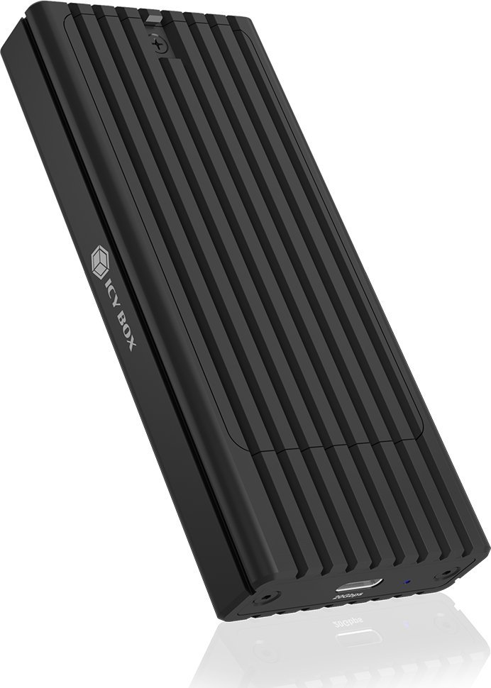 Kuti eksternale SSD ICY BOX IB-1917M-C32, M.2 NVMe, USB Type C, alumini