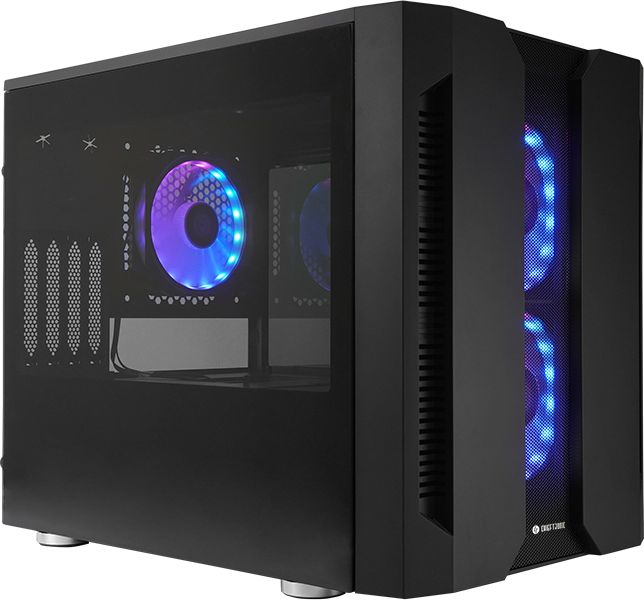 Kuti kompjuteri Chieftec Chieftronic M2 Cube, ATX, xham i temperuar, e zezë
