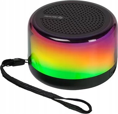 Altoparlant Bluetooth Denver BTP-103, TWS, dritë RGB, i zi