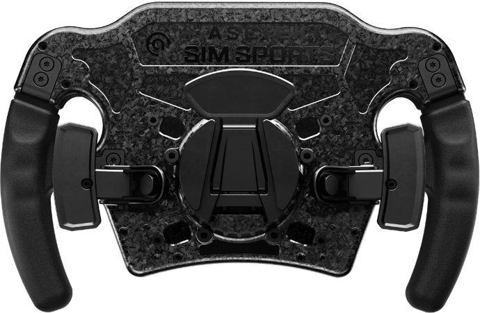 Timon gaming Asetek Forte Formula Pro, со екран RaceView, за PC, црн