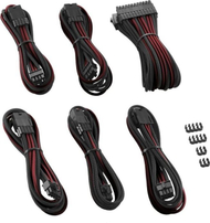 Set kabllosh modulare CableMod CM-PCAB-BKIT-NKCR-3PK-R, zgjatime PSU, red graphite