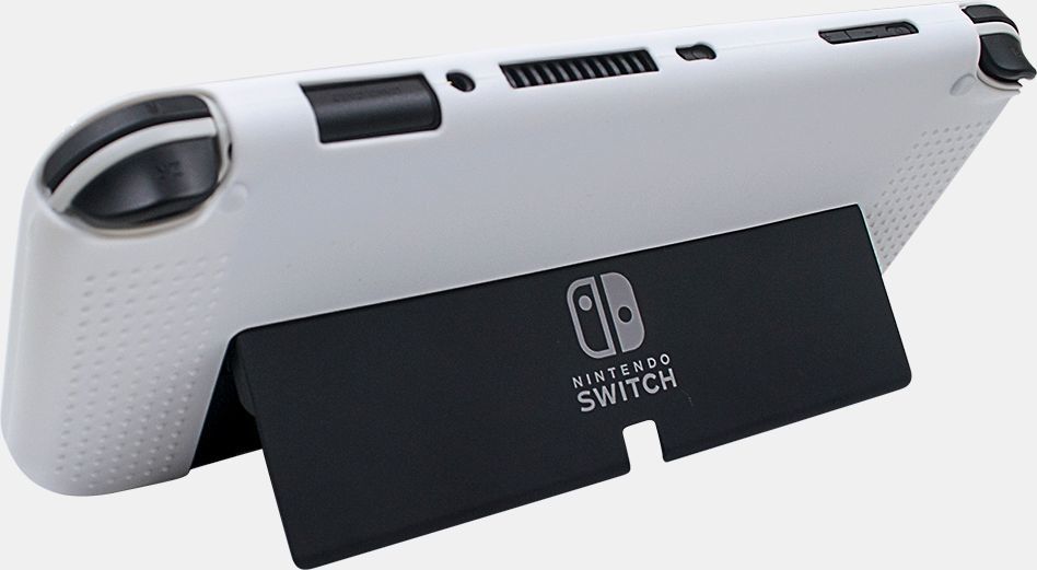 Mbrojtëse silikoni Mimd për Nintendo Switch, e bardhë