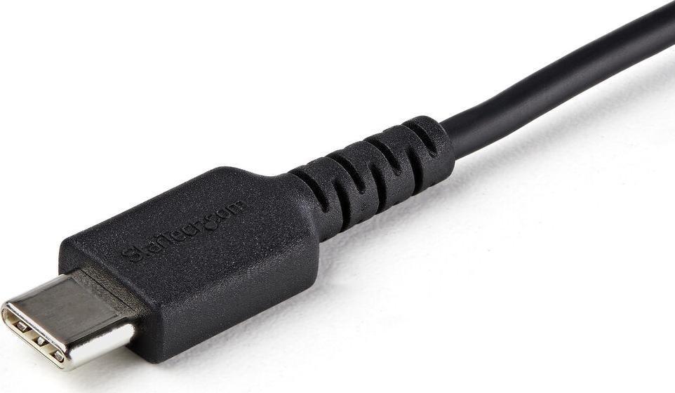 Kabllo karikimi Startech USB A në USB C, vetëm për karikim, 1m, e zezë