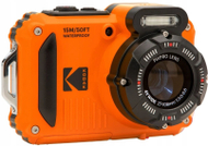 Aparat fotografik kompakt Kodak PIXPRO WPZ2, 16MP, zmadhim optik 4x, i zi portokalli