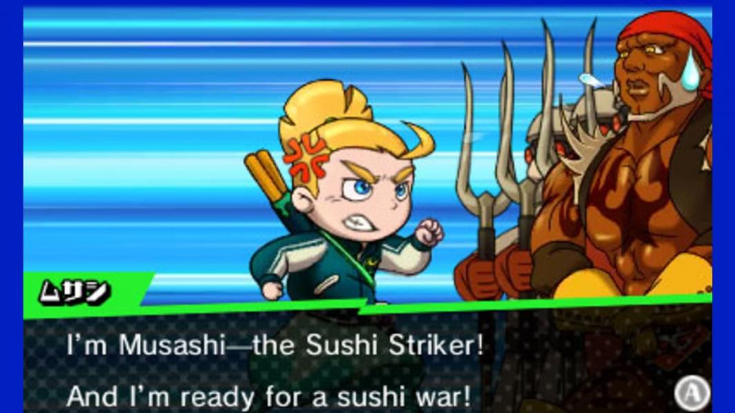 Videolojë Sushi Striker: The Way of Sushido (Nintendo 3DS)