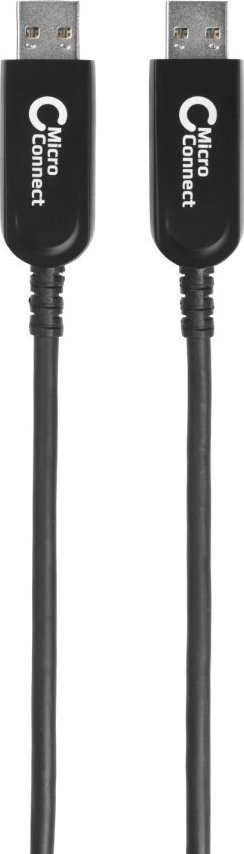 Kabllo USB MicroConnect USB A në USB A, 10 m, USB 3.2 Gen 1, e zezë