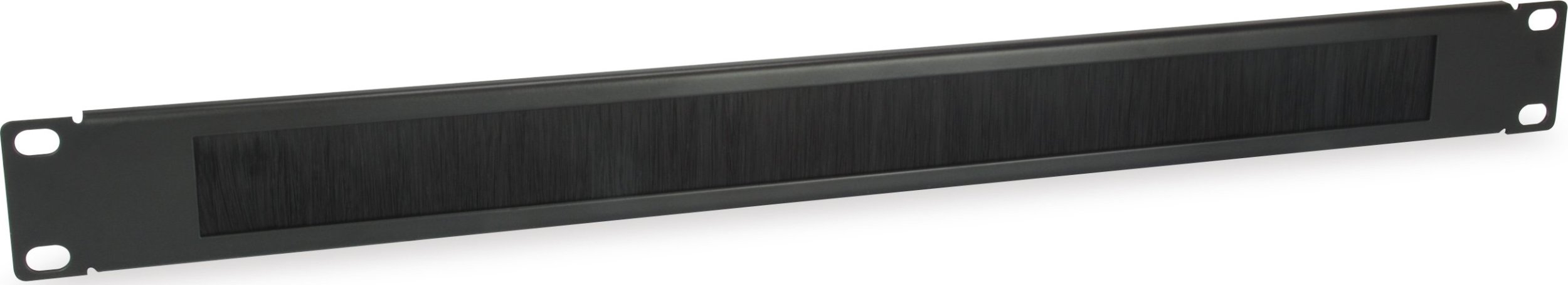 Panel furçash kabllosh Equip, për rack, 1U, i zi