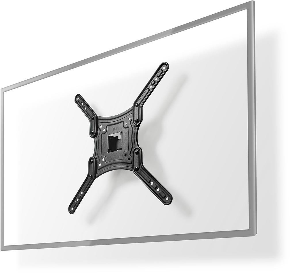 Suport muri për TV Full Motion, 23-55", 30kg, i zi