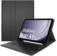 Mbulesë me tastierë Bluetooth Strado për Samsung Galaxy Tab A9 Plus, me touchpad, e zezë