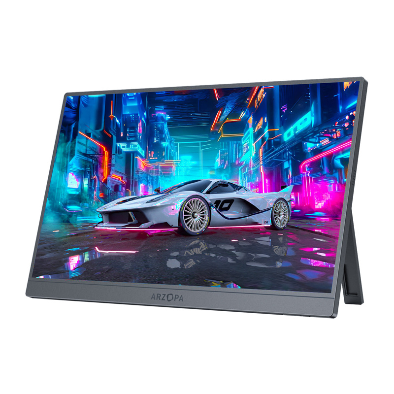 Monitor portativ Arzopa Z3FC, 16.1", QHD 2560x1440, 180Hz, gri