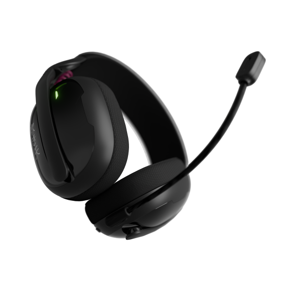 Kufje gaming Genesis Fury Fukya F6, Bluetooth, pa tela, over ear, me mikrofon, të zeza