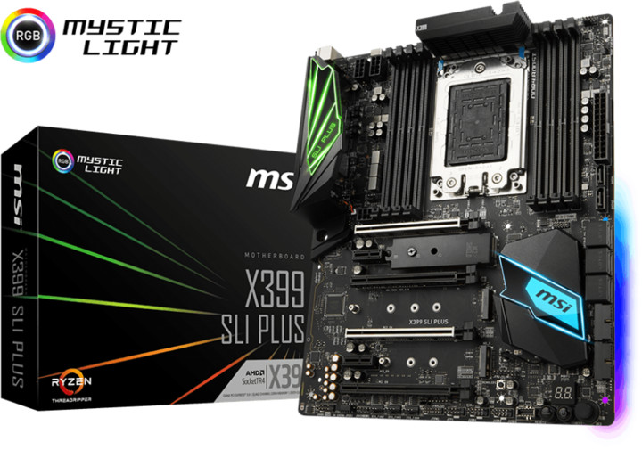 [OUTLET] Pllakë amë MSI X399 SLI PLUS - AMD X399