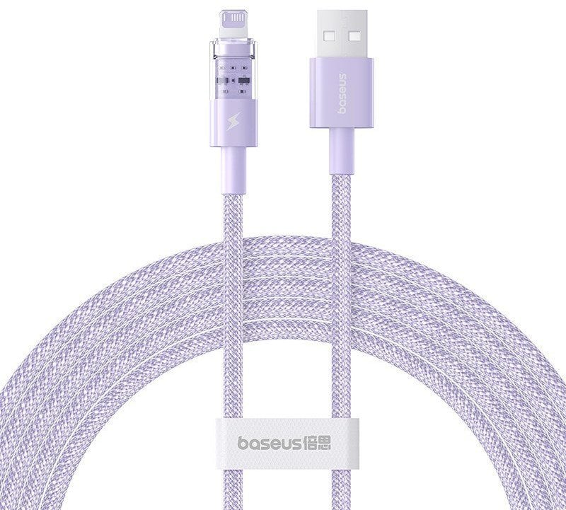 Kabllo karikimi Baseus Gem, 2.4A, 2m, vjollcë