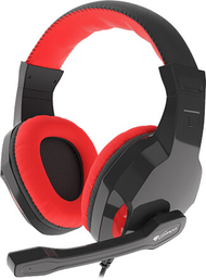 Слушалки Genesis Argon 110, црни / црвени