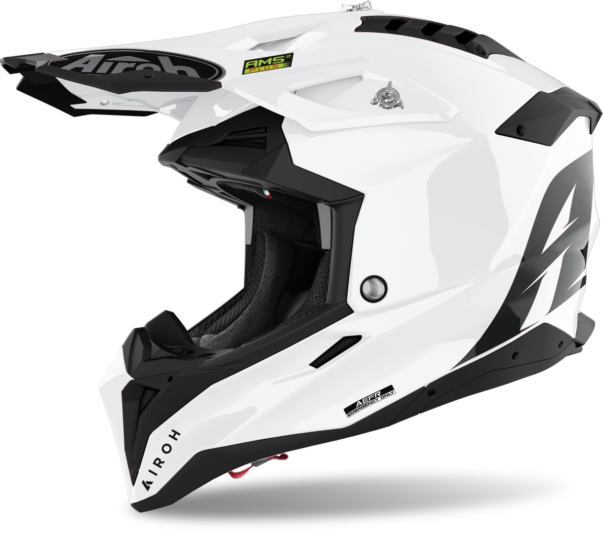 Каска мотокроси Airoh Aviator 3 Color, HPC Carbon, напредна вентилација, многубојна