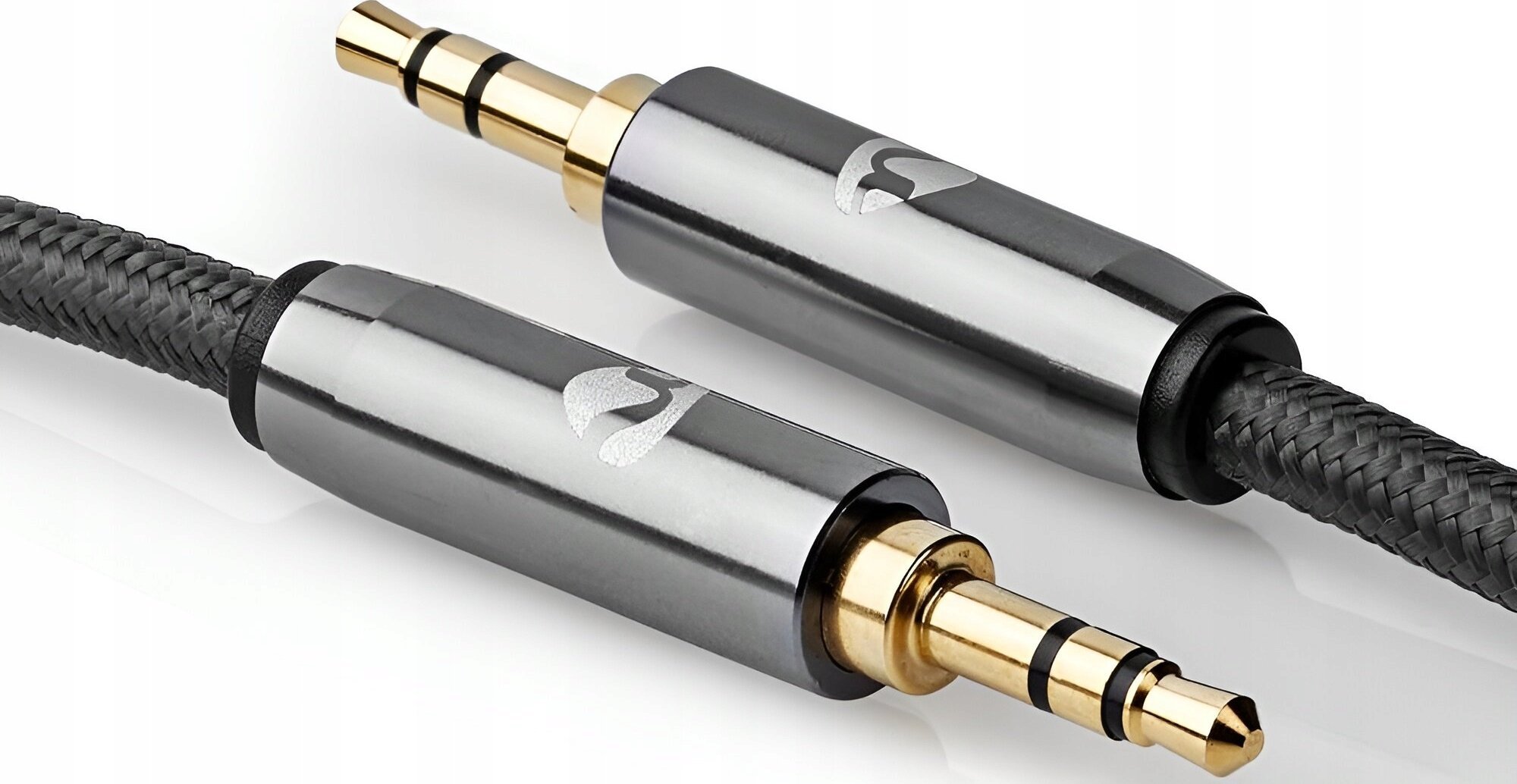 Kabllo audio Nedis Profigold, AUX 3.5mm mashkull mashkull, 2m, e artë