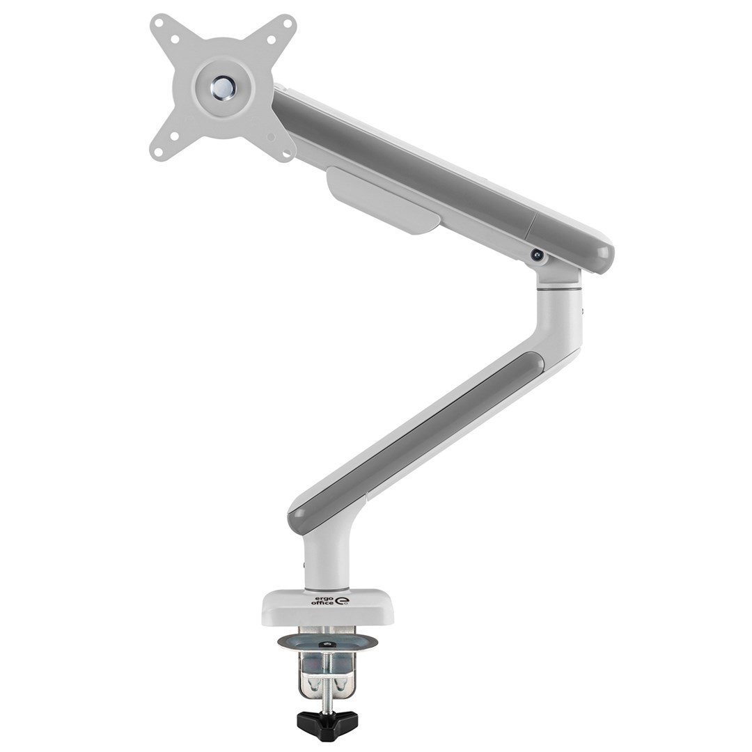Mbajtëse monitori Ergo Office ER-751, 17-32", 9kg, e bardhë/argjendtë