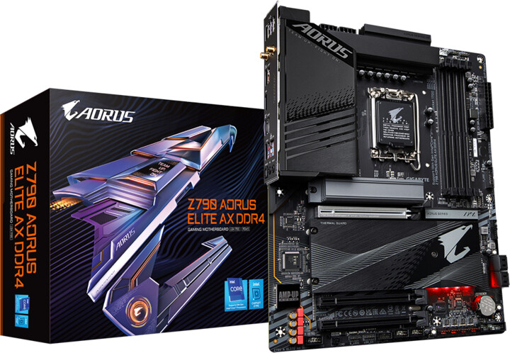 Pllakë amë GIGABYTE Z790 AORUS ELITE AX DDR4 - Intel Z790