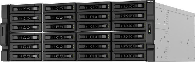 Server NAS Qnap TS-h3087XU, 30 slote disqesh, 64GB RAM, rack 4U