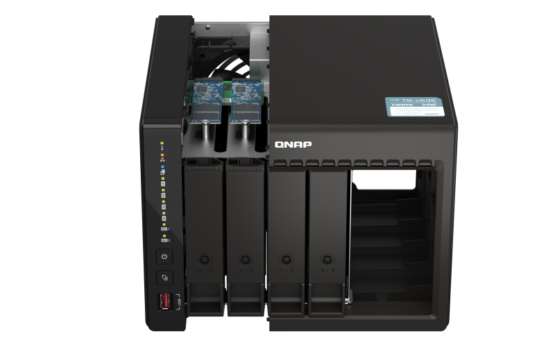 Server NAS QNAP TS-453E TS-453E-8G, 8GB RAM, 2.5GbE, i zi