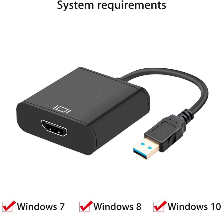 Përshtatës PremiumCord USB 3.0 për HDMI me audio