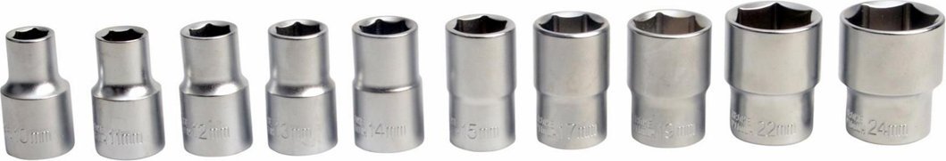Сет битови Боксер 1/2", 10 парчиња, големина до 24 mm