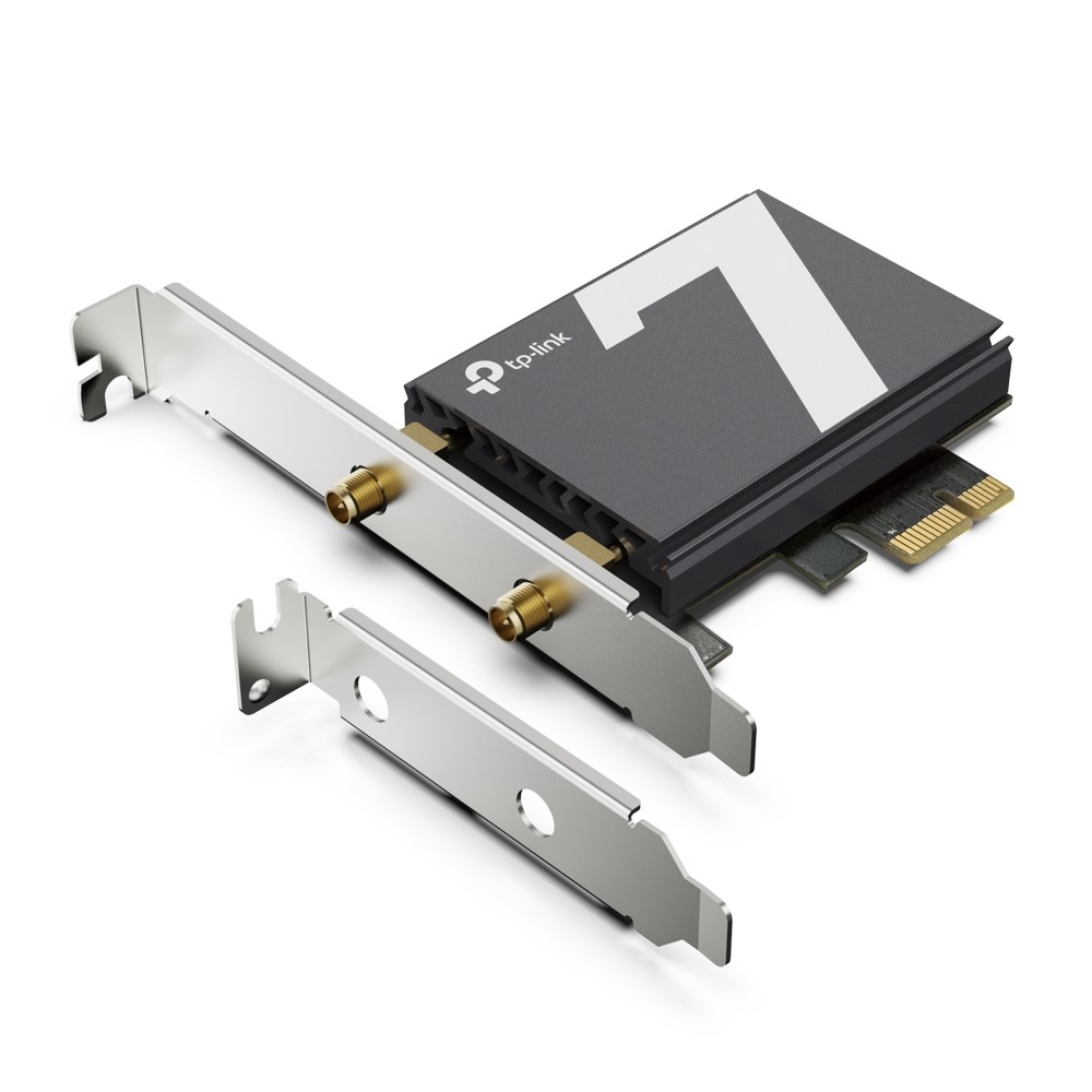 Adapter Wi Fi TP Link Archer TBE550E, BE9300, Wi Fi 7 Bluetooth, i zi