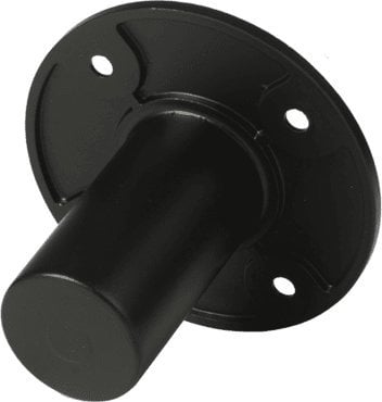 Bazament inkaso për folës AUDAC CHB196/B, për tub 35mm, alumini, i zi