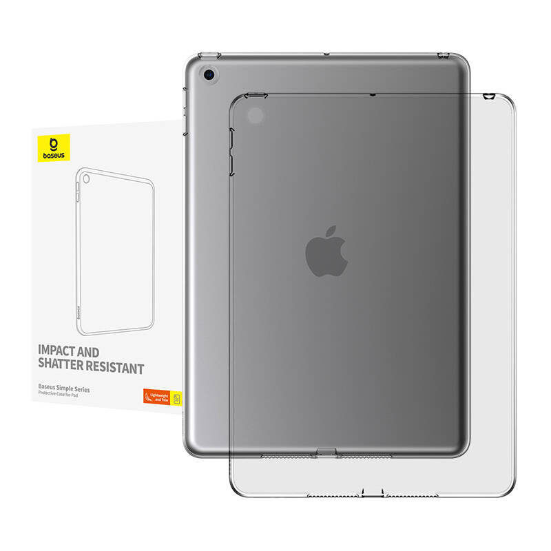 Mbulesë mbrojtëse Baseus Simple për iPad Pro 2017, plastike fleksibile, transparente