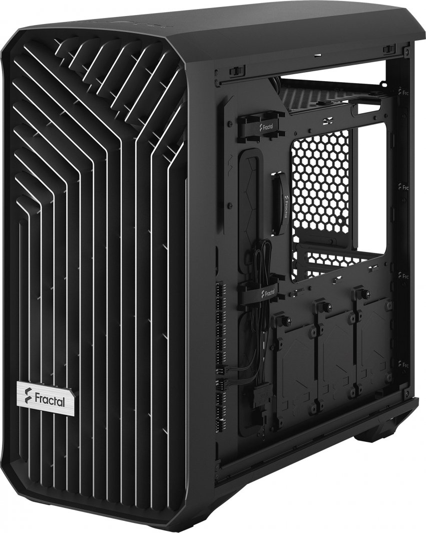 Kasë Fractal Design Torrent Compact, e zezë Solid, Midi Tower