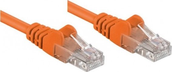 Kabllo rrjeti Goobay CAT 6 S FTP, 0.5m, portokalli