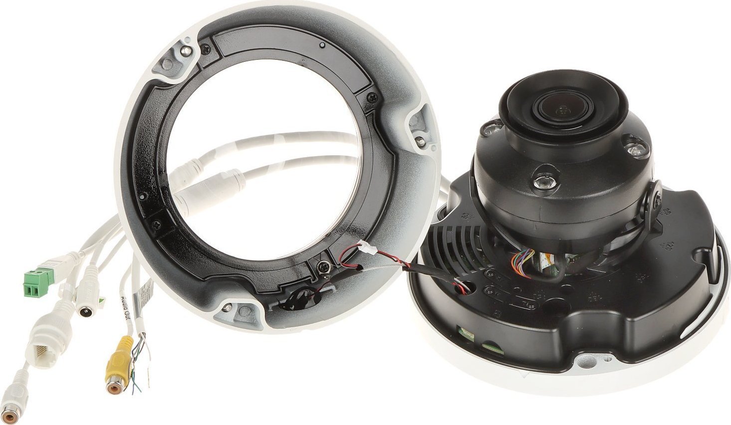 Kamerë IP Dahua IPC-HDBW5442E-ZE WizMind, 4 Mpx, lente motozoom 2.7–12 mm, e bardhë