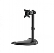 Stendë tavoline për monitor Gembird, 13"-32", rregullim lartësie, e zezë