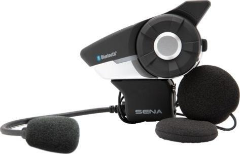 Kufje motoçiklete Sena 20S Evo Duo, Bluetooth, set për 2 persona, të zeza