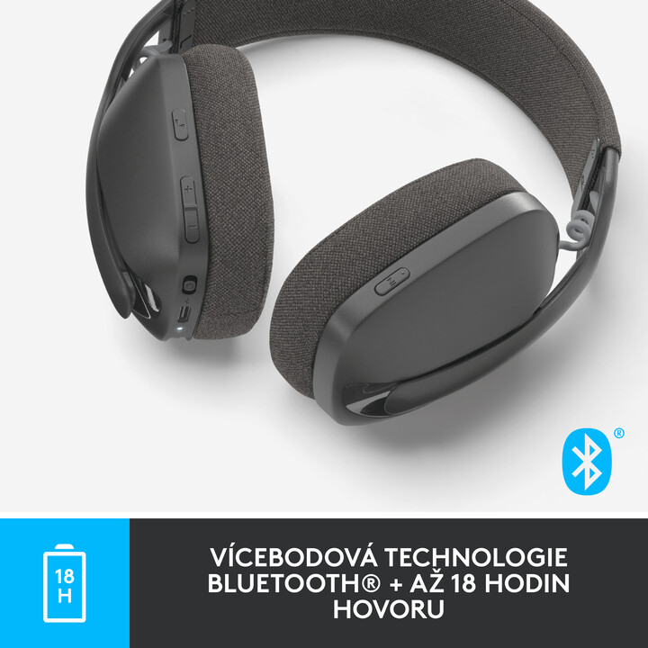 Kufje Logitech Zone Vibe 100, gri