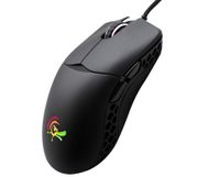 Maus Ducky Feather - USB 2.0, e zezë
