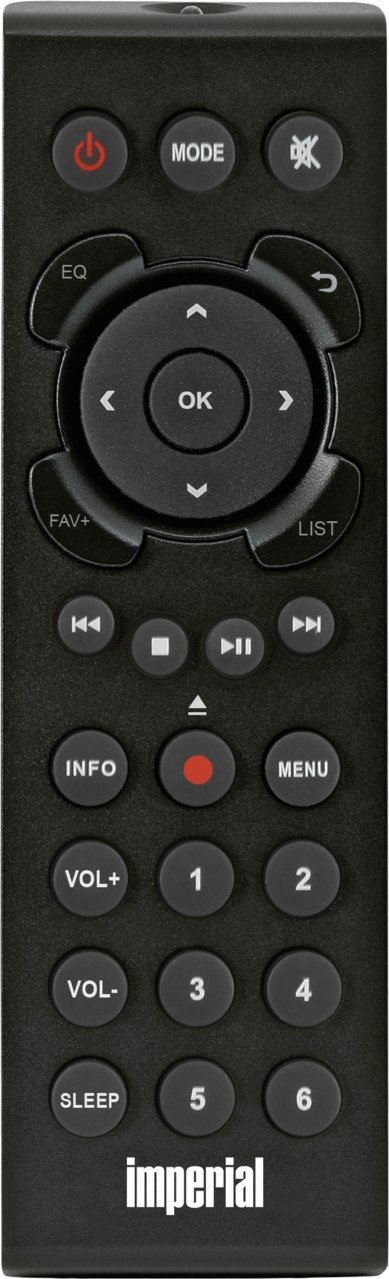 Radio interneti Imperial DABMAN i510 BT, DAB+, FM, Bluetooth, e zezë