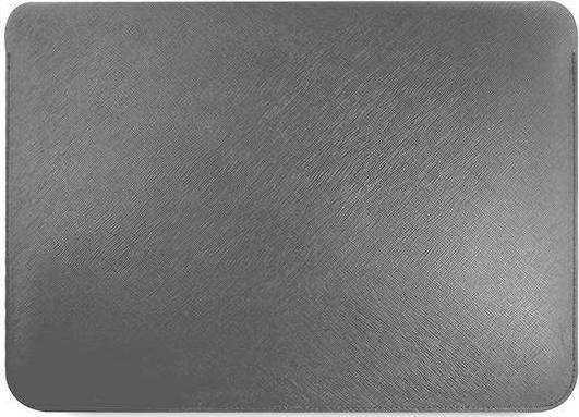 Etui tablet Karl Lagerfeld Sleeve KLCS14PISFG, 13/14", lëkurë Saffiano, argjendtë