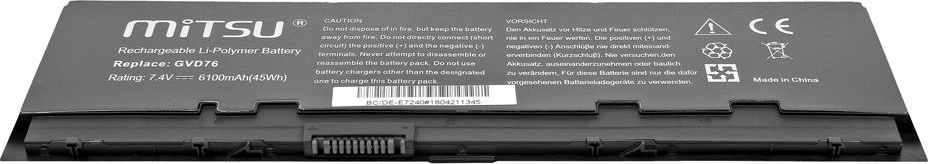 Bateri Mitsu për Dell Latitude E7240 E7250 (BC/DE-E7240)
