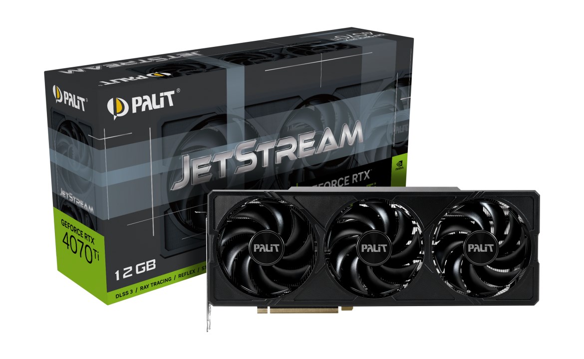 Kartë grafike PALiT NVIDIA GeForce RTX 4070 Ti, 12 GB GDDR6X