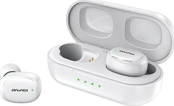 Kufje pa tela Awei T13 Pro, TWS, Bluetooth 5.1, të bardha