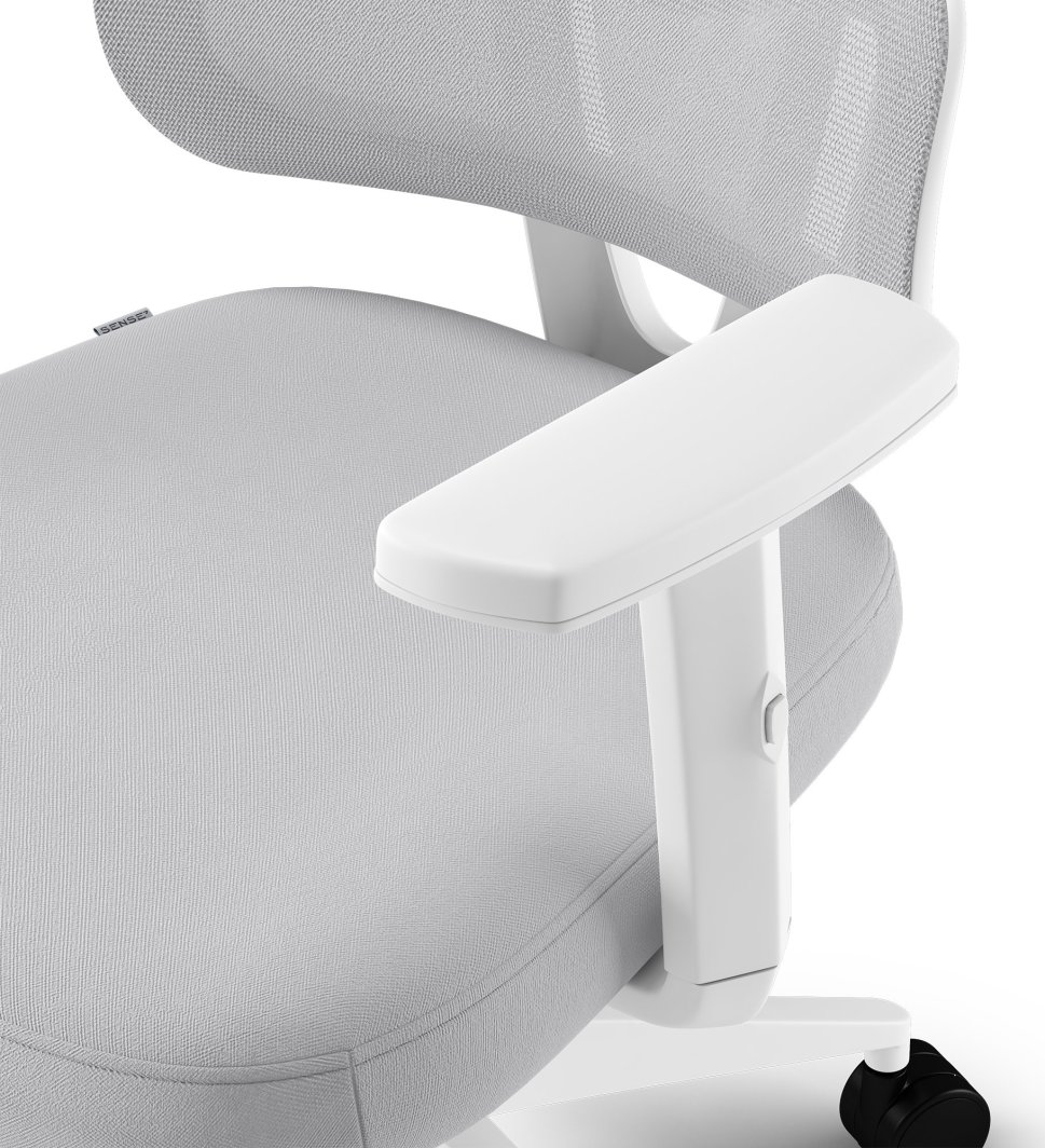 Karrige për zyrë SENSE7 Veno, e bardhë