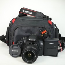 Aparat fotografik Canon EOS 2000D, 24.2MP, objektiv 18-55mm DC III, i zi