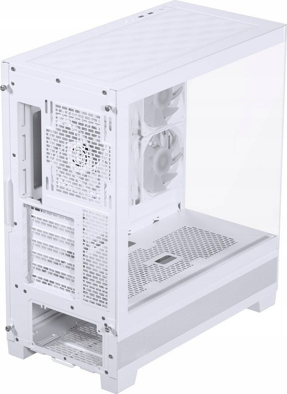 Kuti kompjuteri Phanteks XT View, mid tower, xham i temperuar, 3 ventilatorë RGB, e bardhë